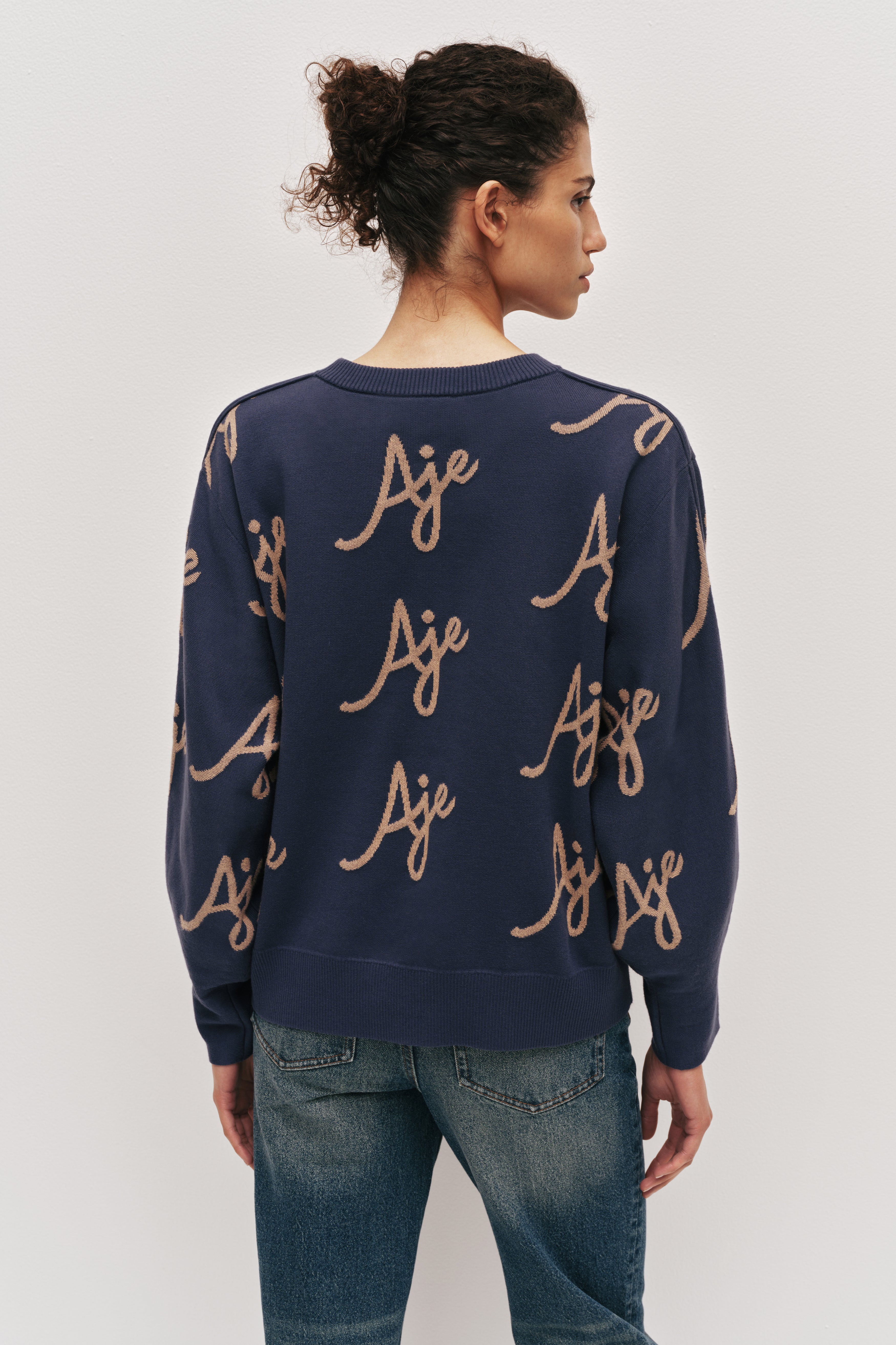 Liza Logo Knit Jumper