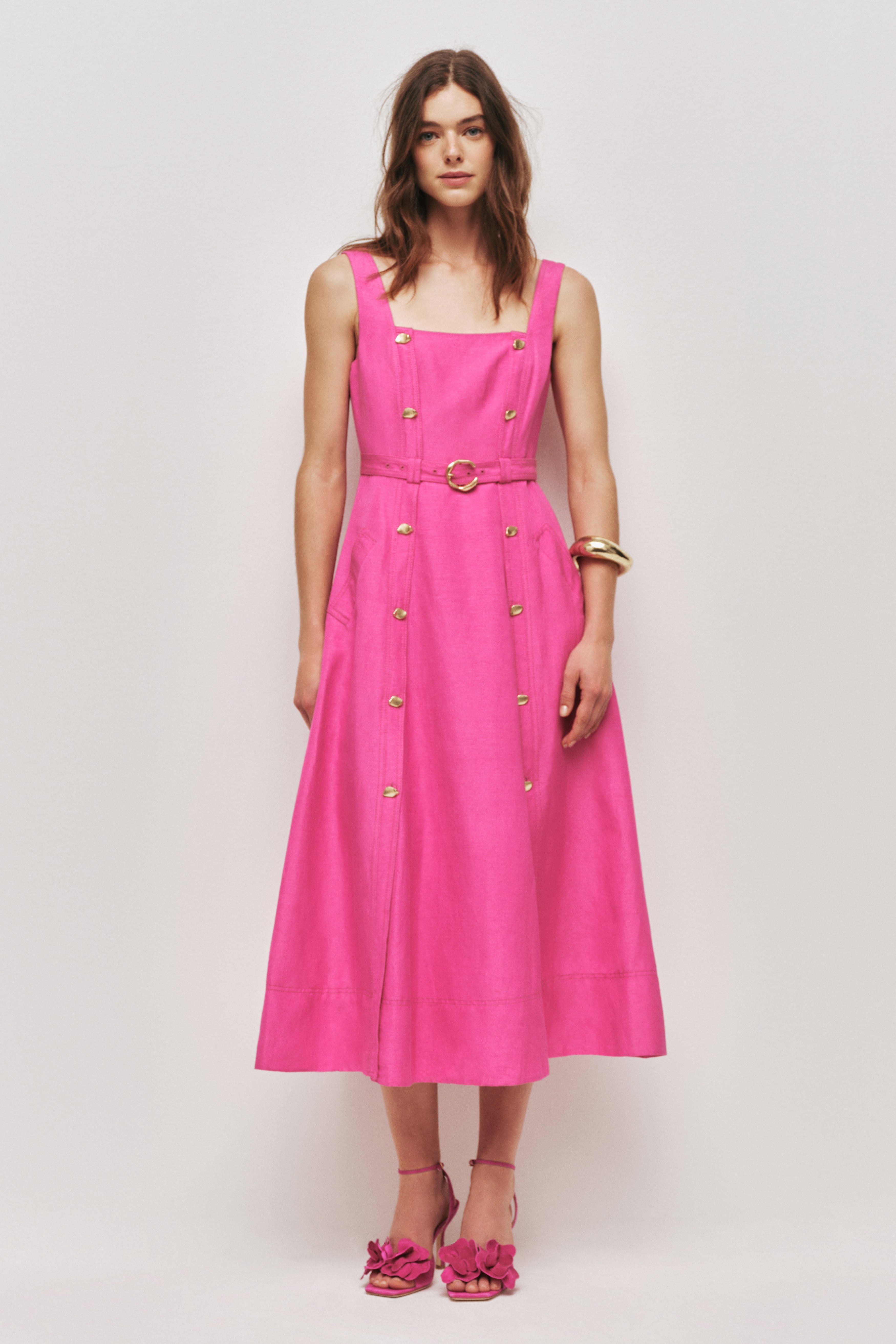 Prisma Utility Midi Dress