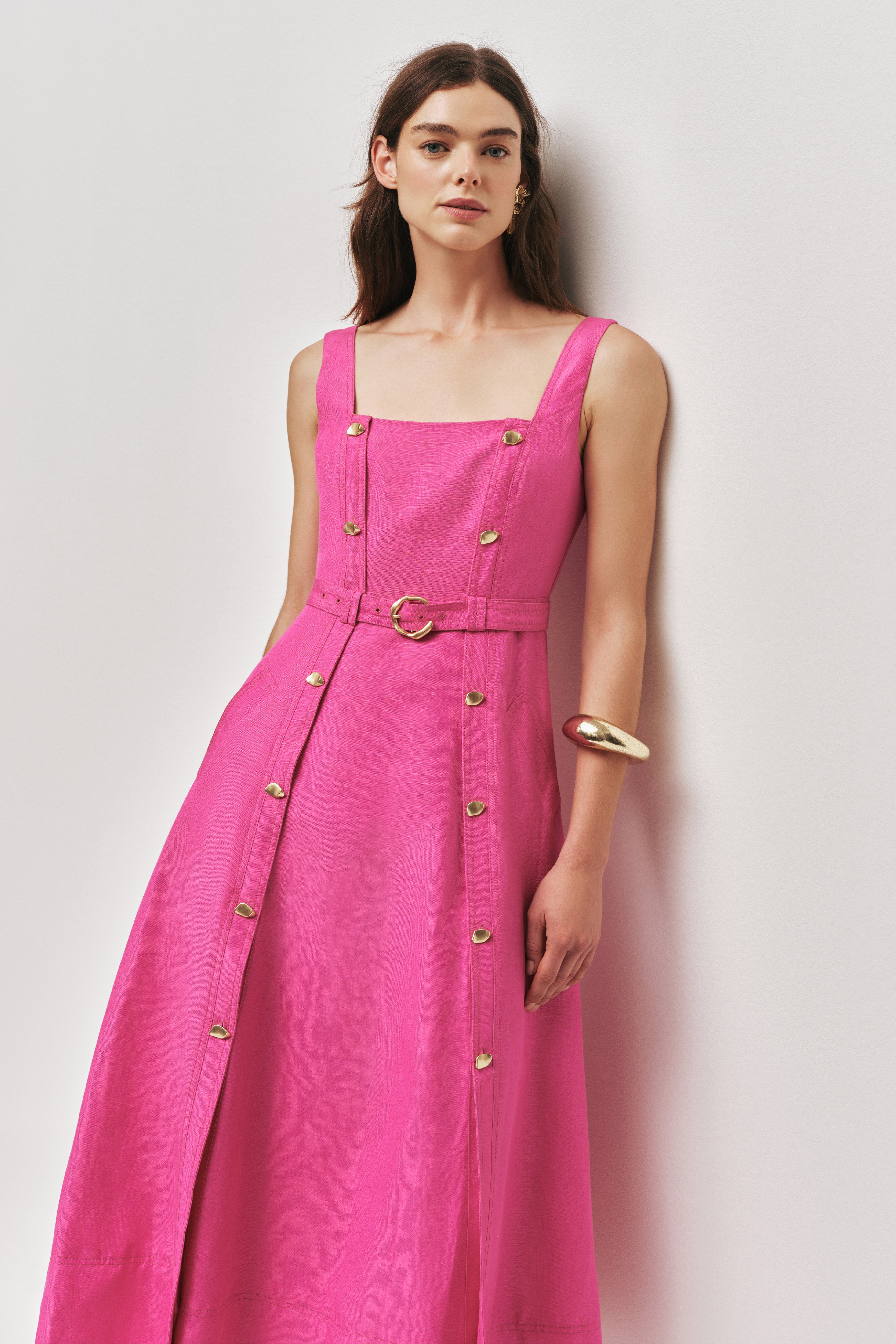 Prisma Utility Midi Dress