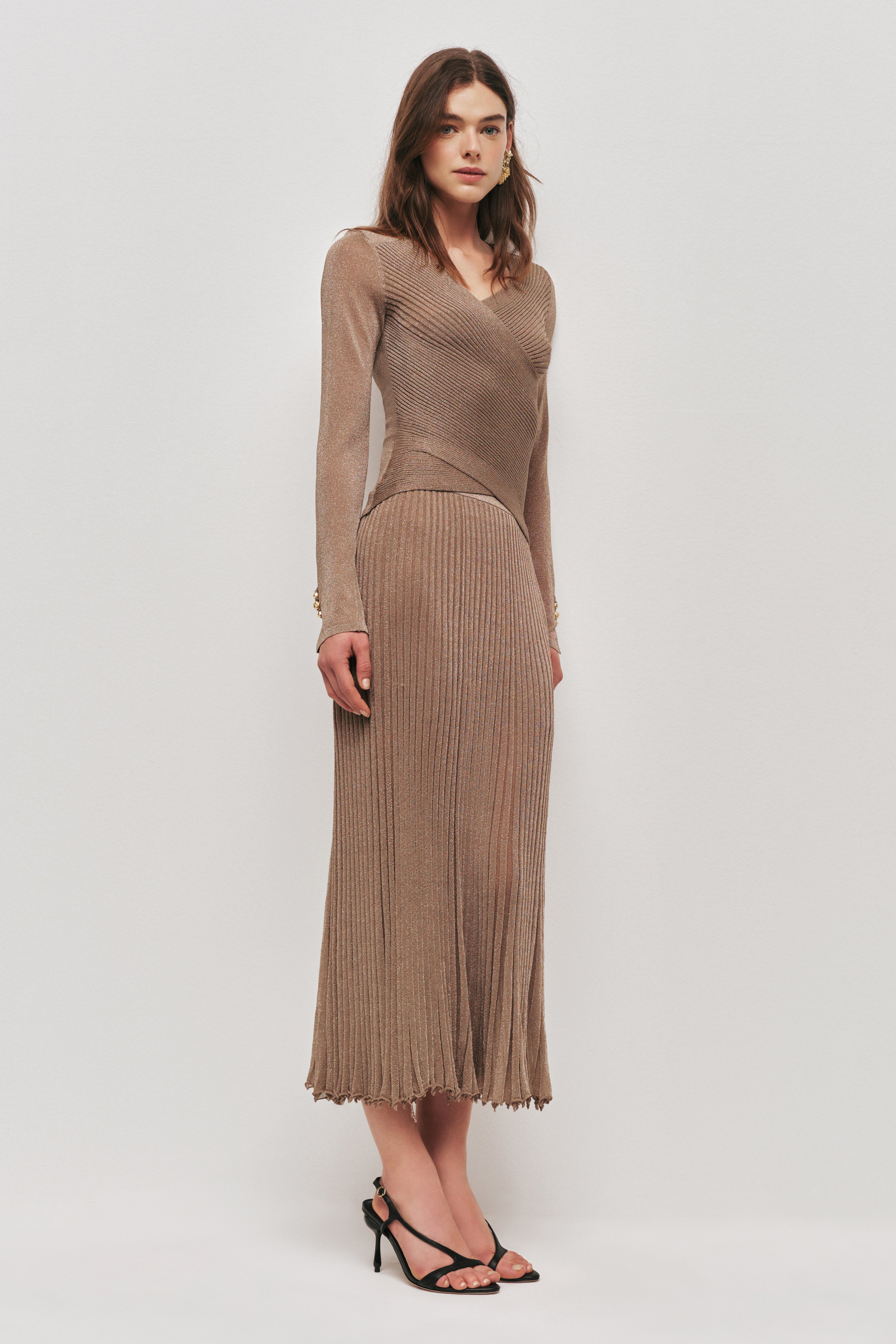 Classique Knit Midi Skirt