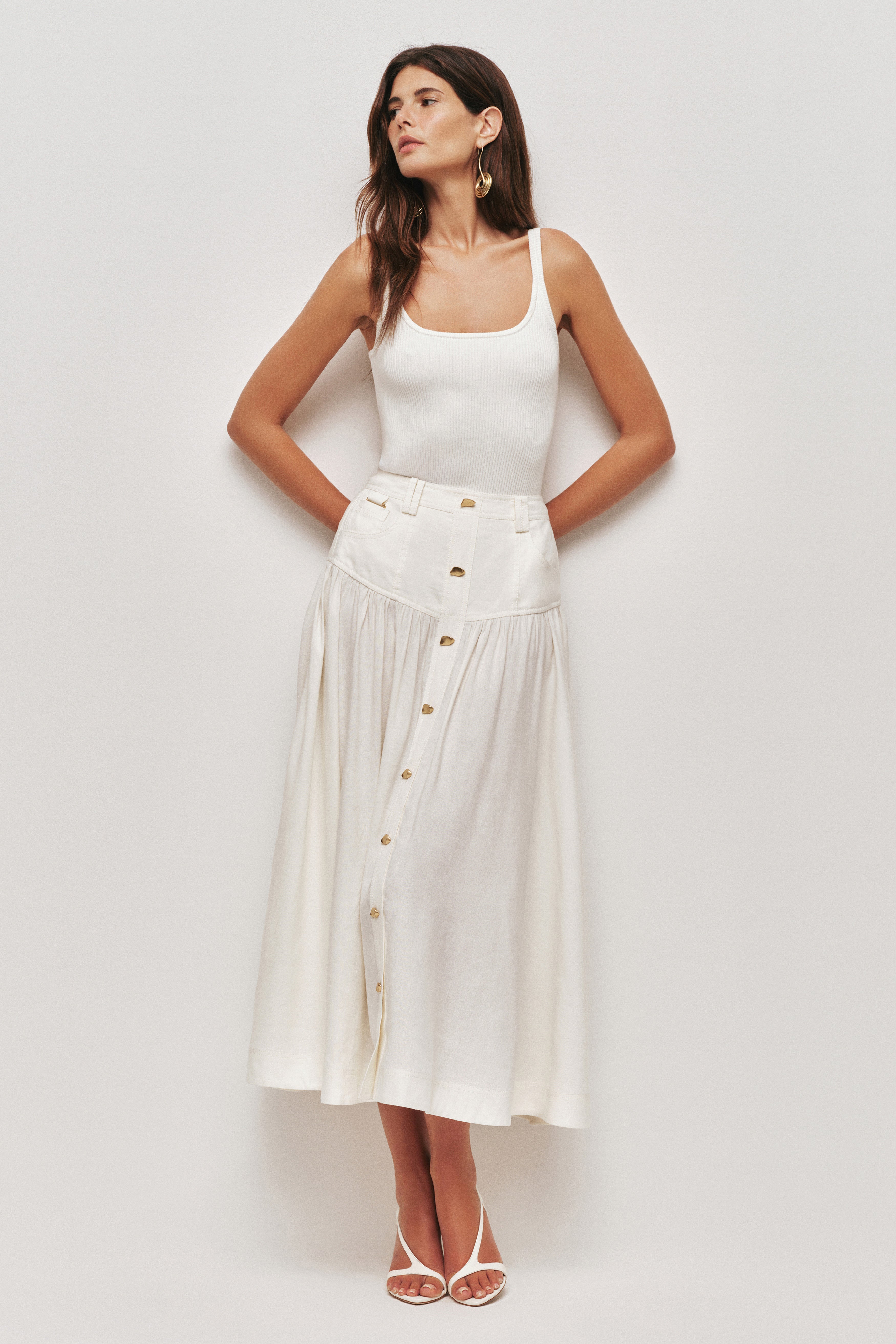 Solene Midi Skirt