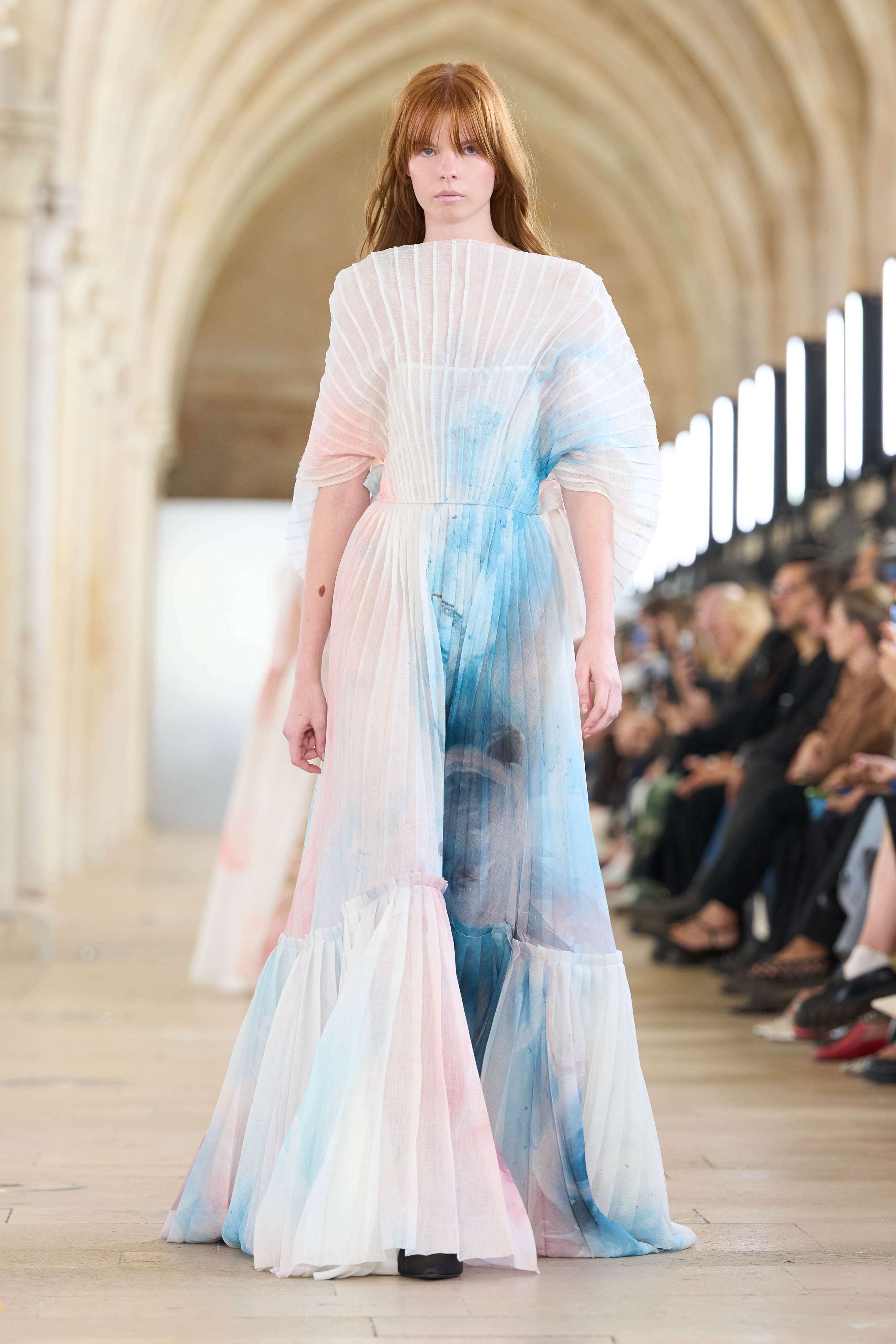 Sabine Pleated Gown