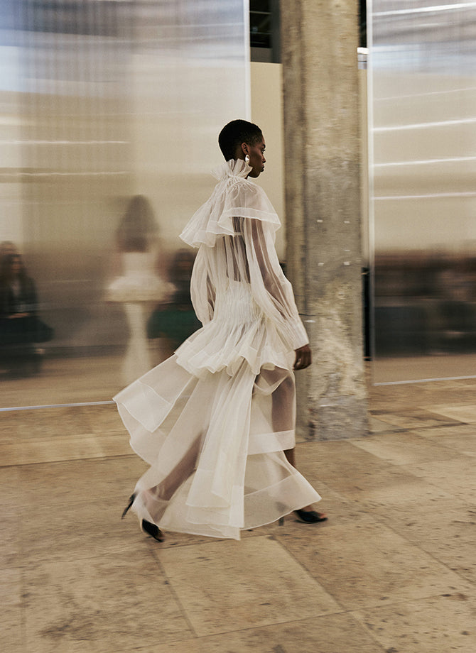 Magnetic Draped Midi Dress | Black | Aje – Aje NZ