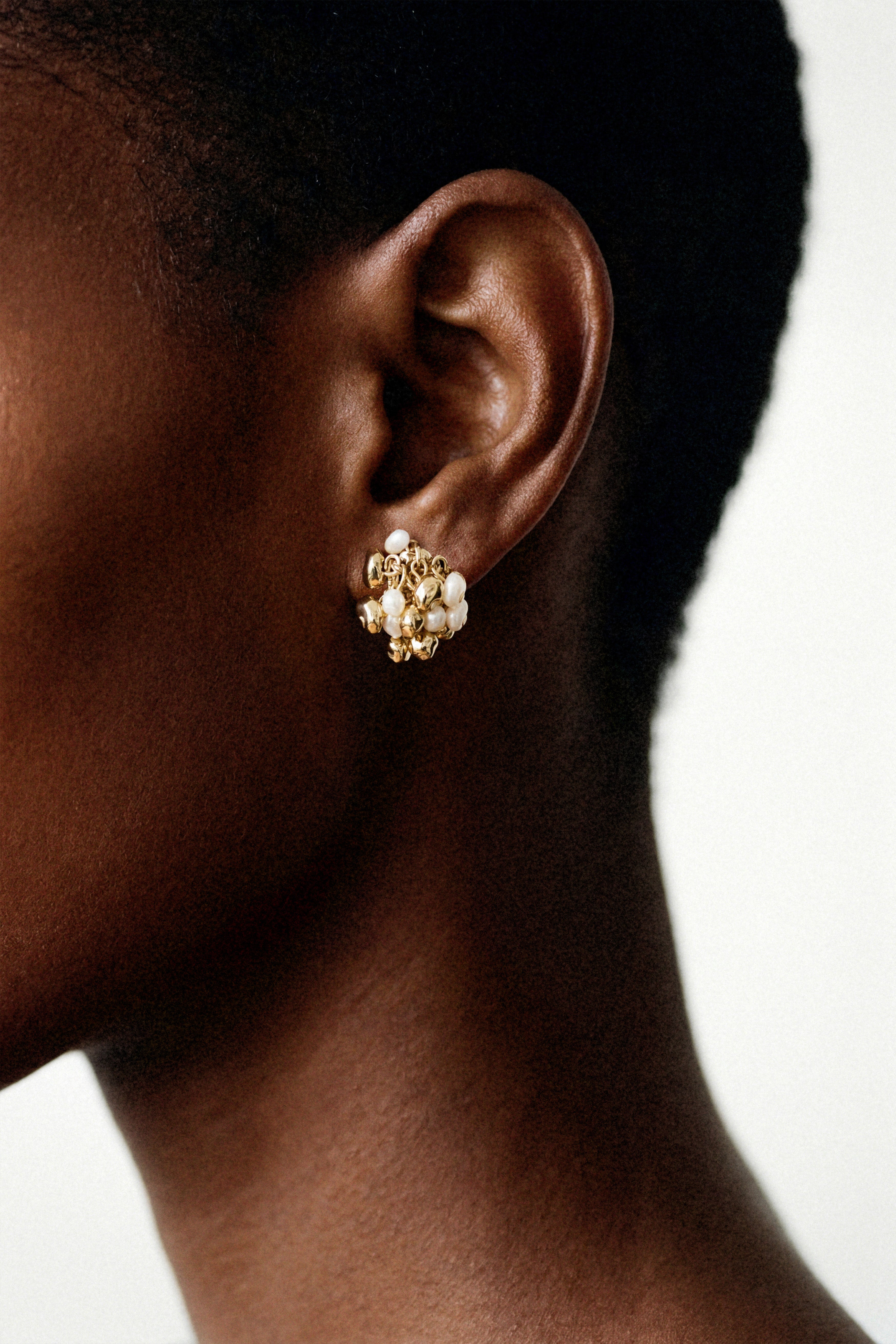 Ana Small Cluster Stud