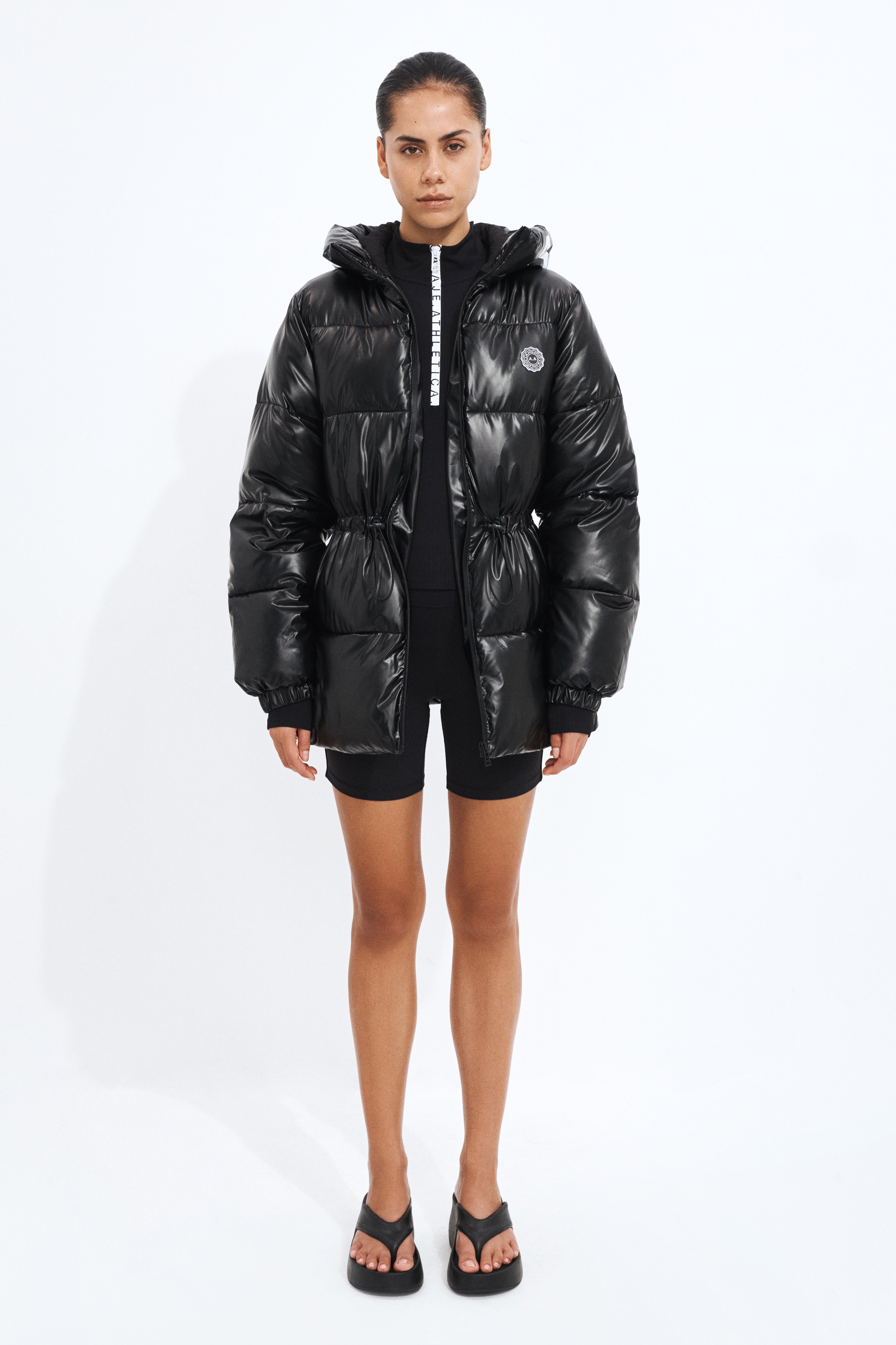 Longline Puffer Jacket