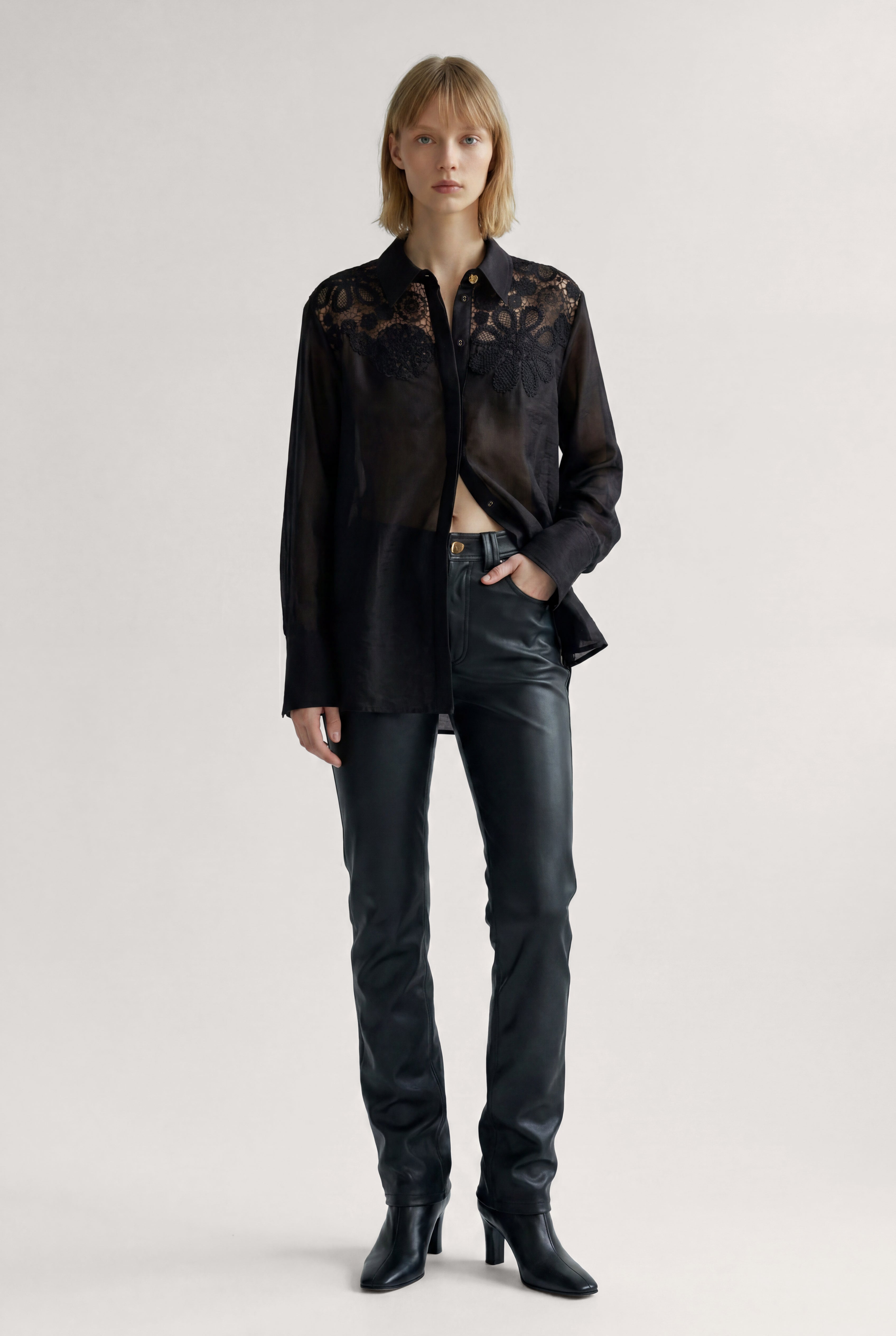 Gia Embroidered Shirt