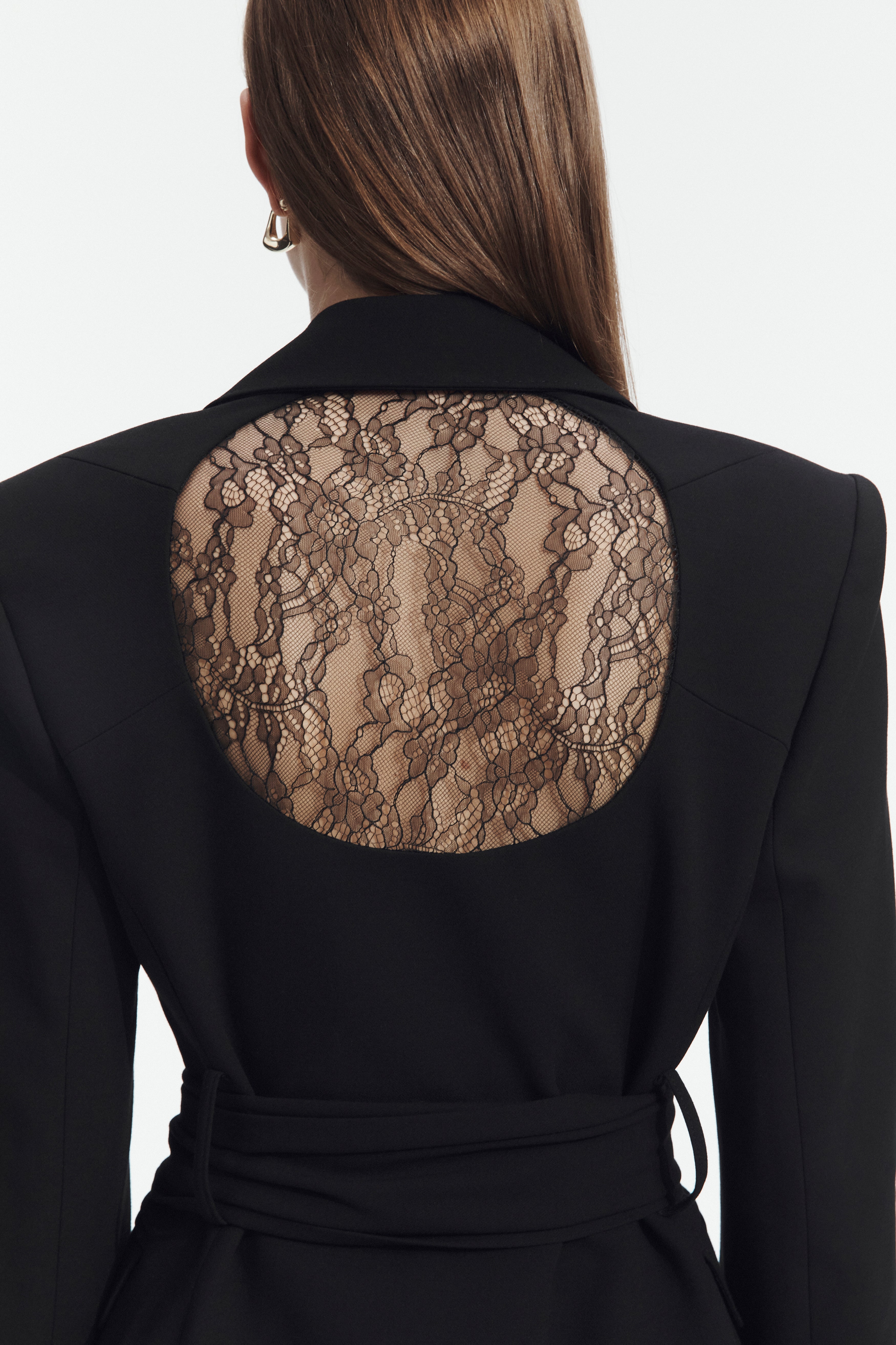 Simone Lace Back Blazer