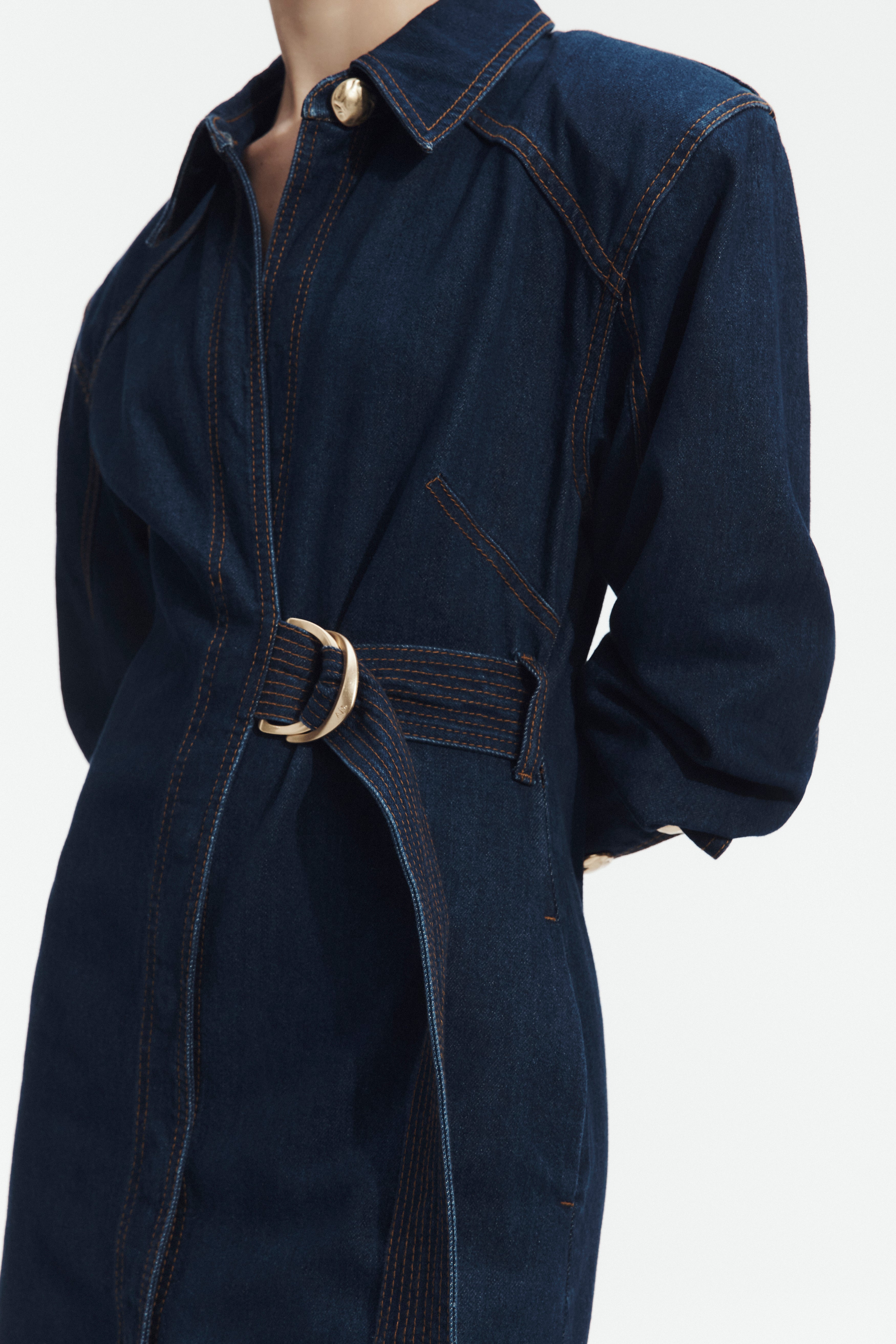 Seren Denim Midi Dress