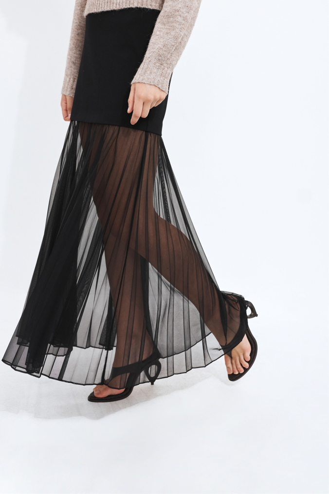 Ivy Sheer Maxi Skirt