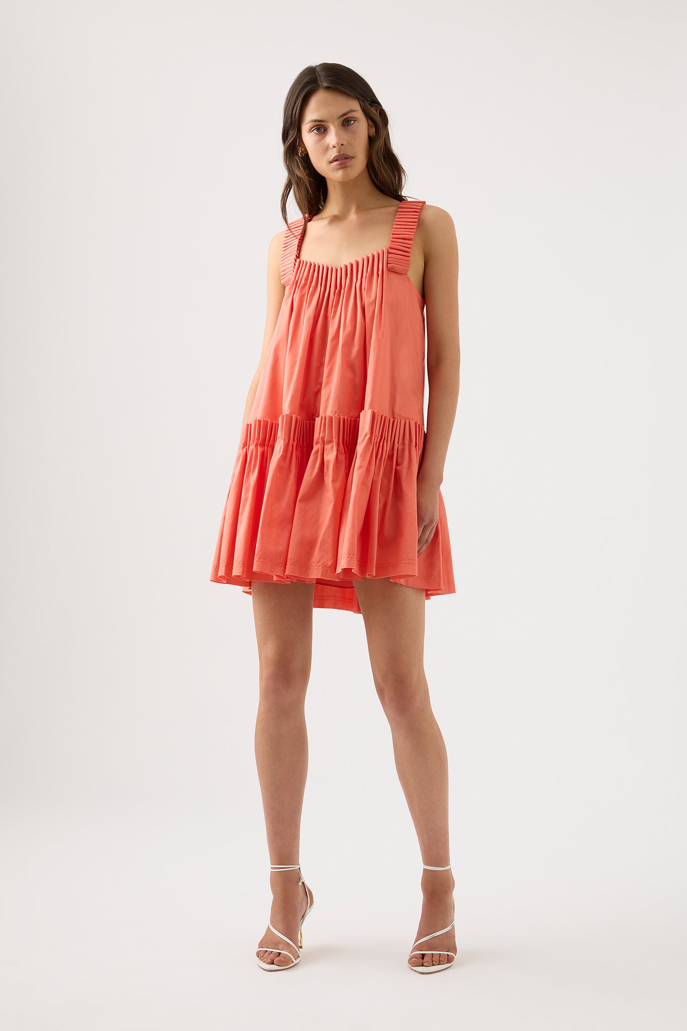 Cecilia ruffle outlet dress