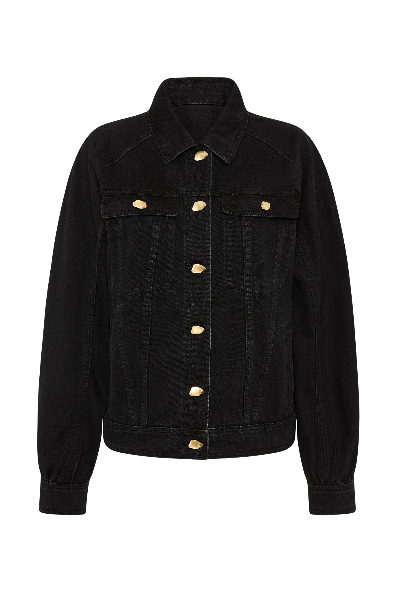 Willa Denim Jacket | Black | Aje – Aje NZ