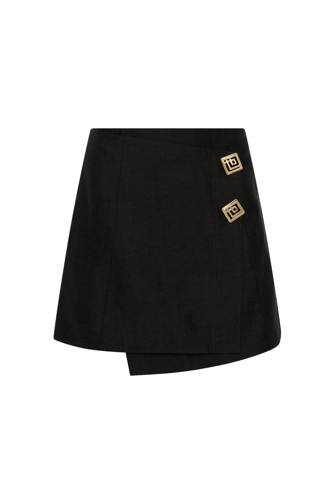 Florence Pearl Trim Mini Skirt