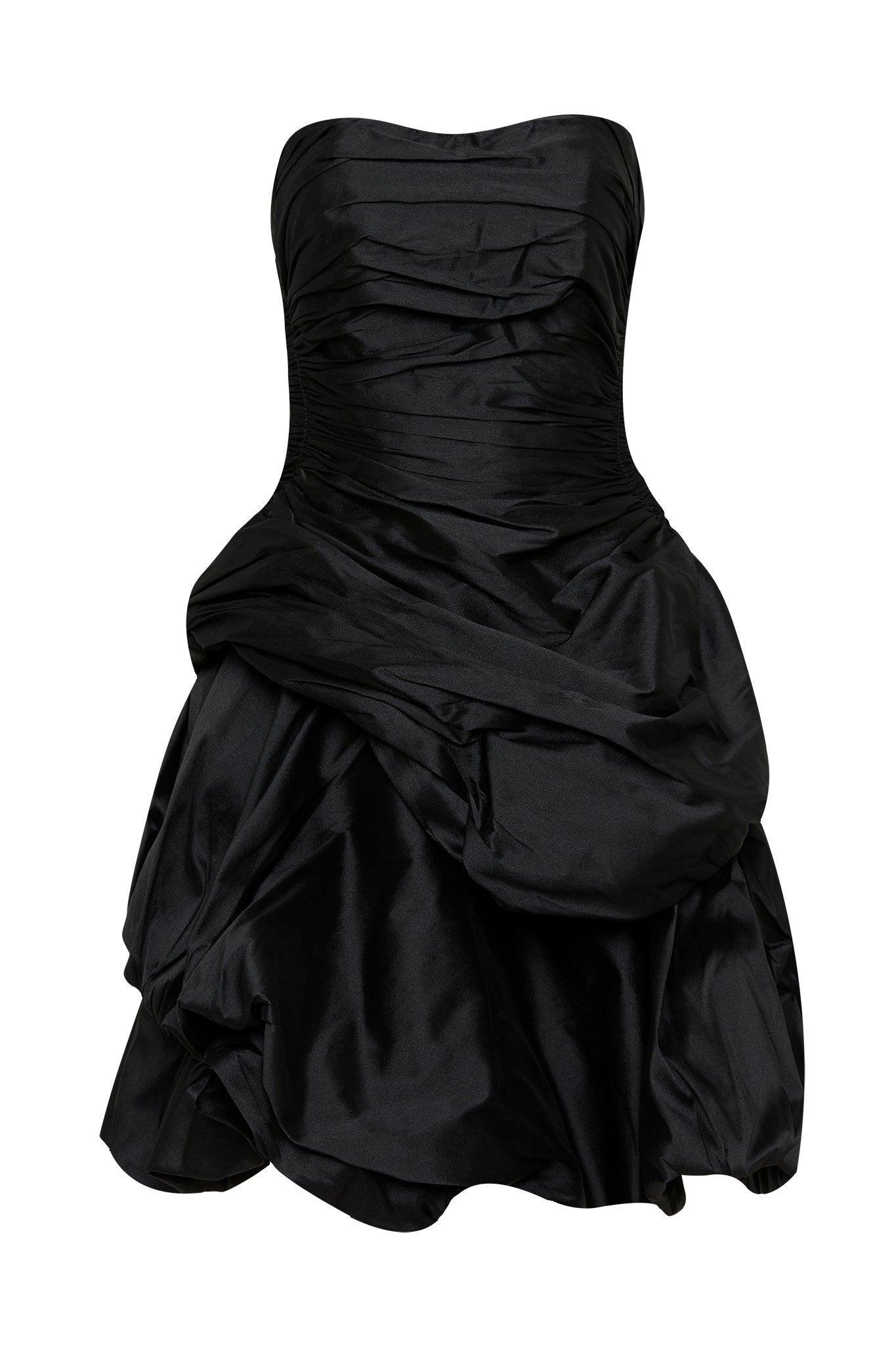 Daybreak Strapless Mini Dress | Black | Aje – Aje NZ