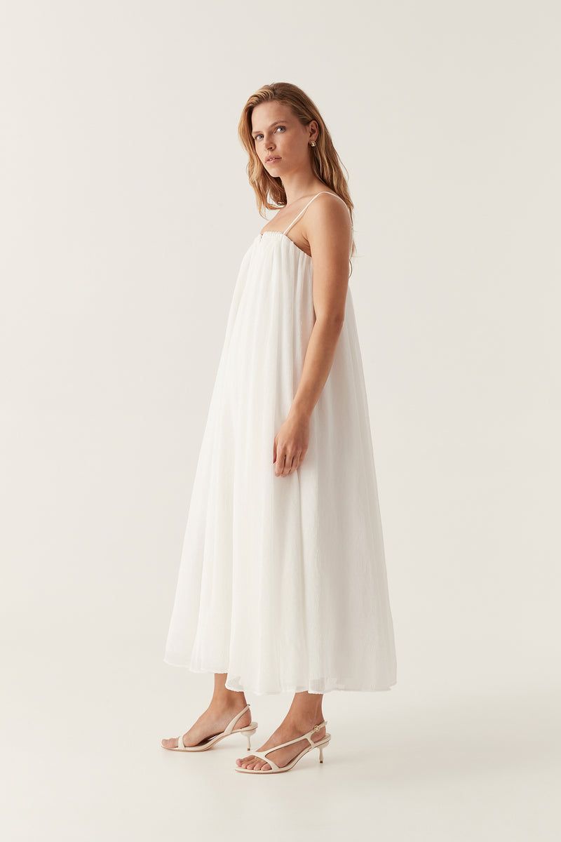 Filigree Sweetheart Midi Dress | Ivory | Aje – Aje NZ