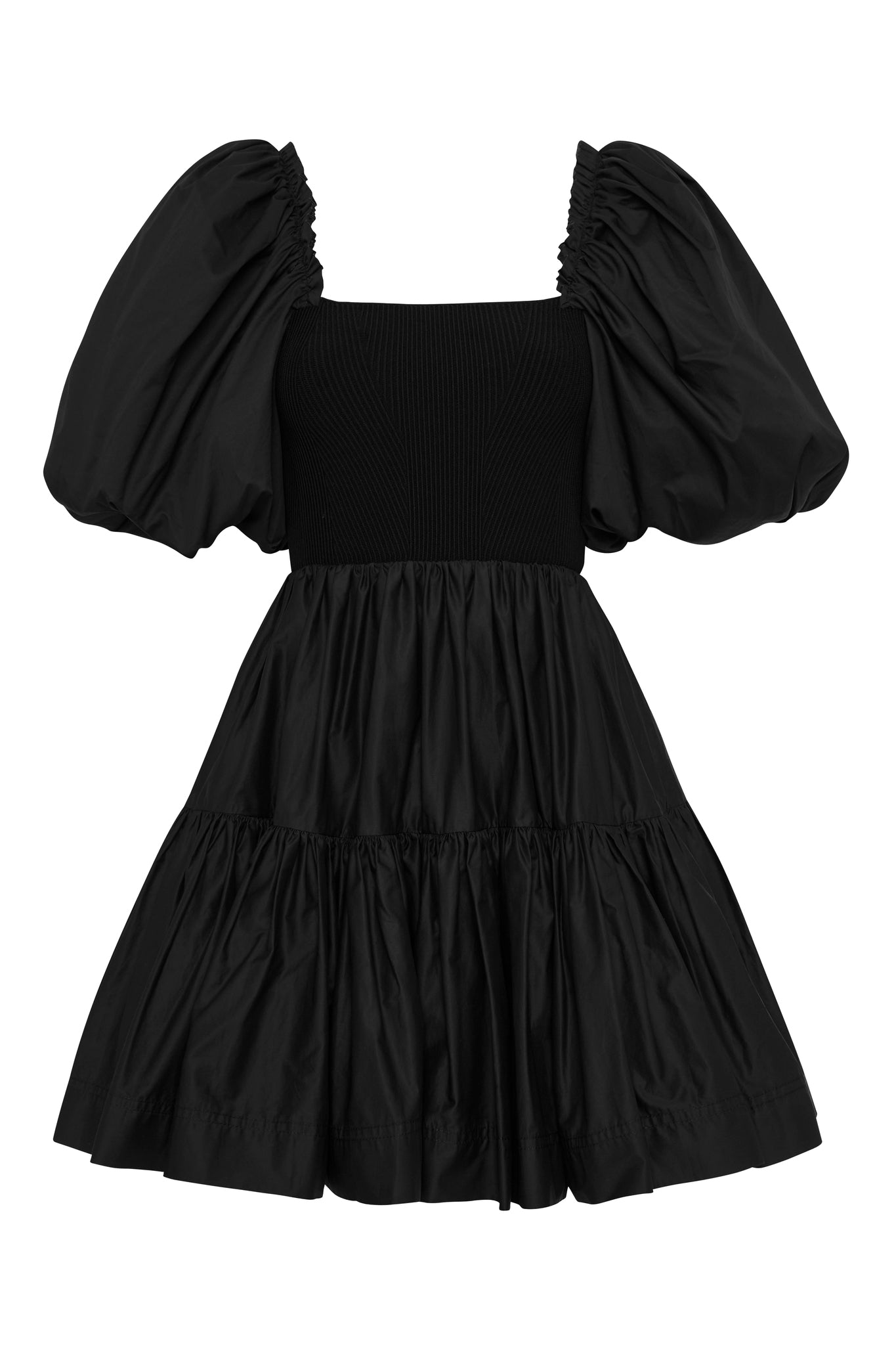 Casa Puff Sleeve Mini Dress | Black | Aje – Aje NZ